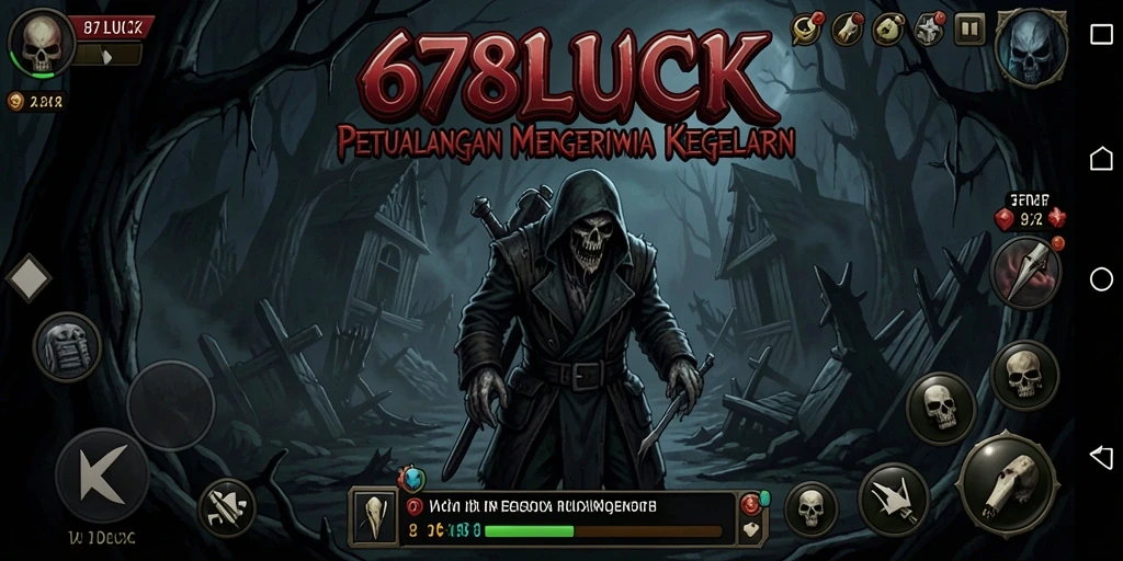 Tangkapan layar menampilkan suasana mencekam dalam game 678LUCK.
