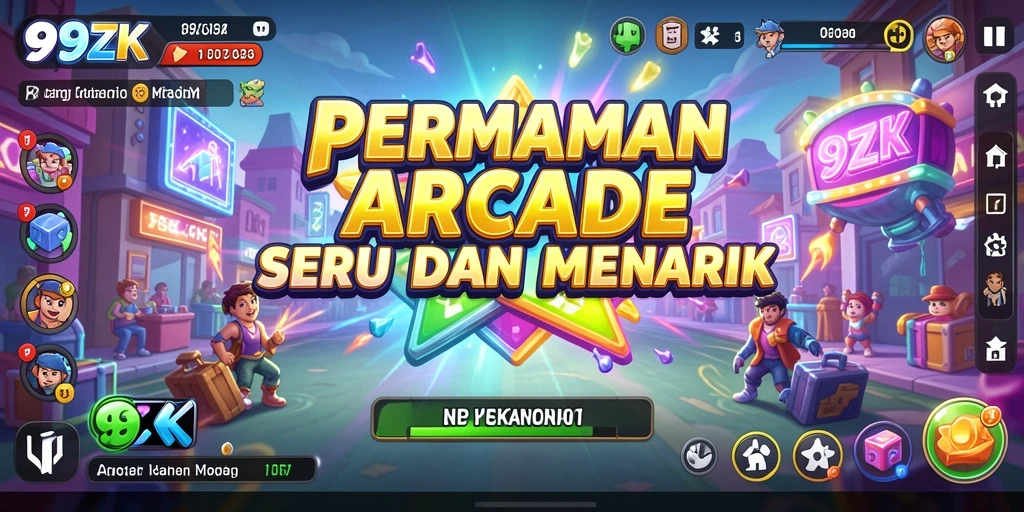 Screenshot gameplay 99ZK menampilkan tantangan seru yang harus dihadapi.