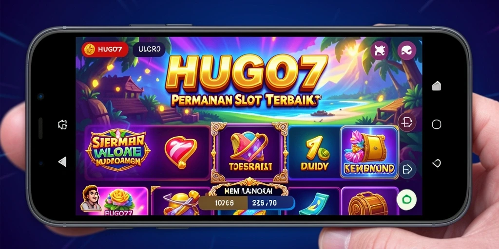 Tampilan gameplay menarik dari HUGO77 yang memanjakan mata.