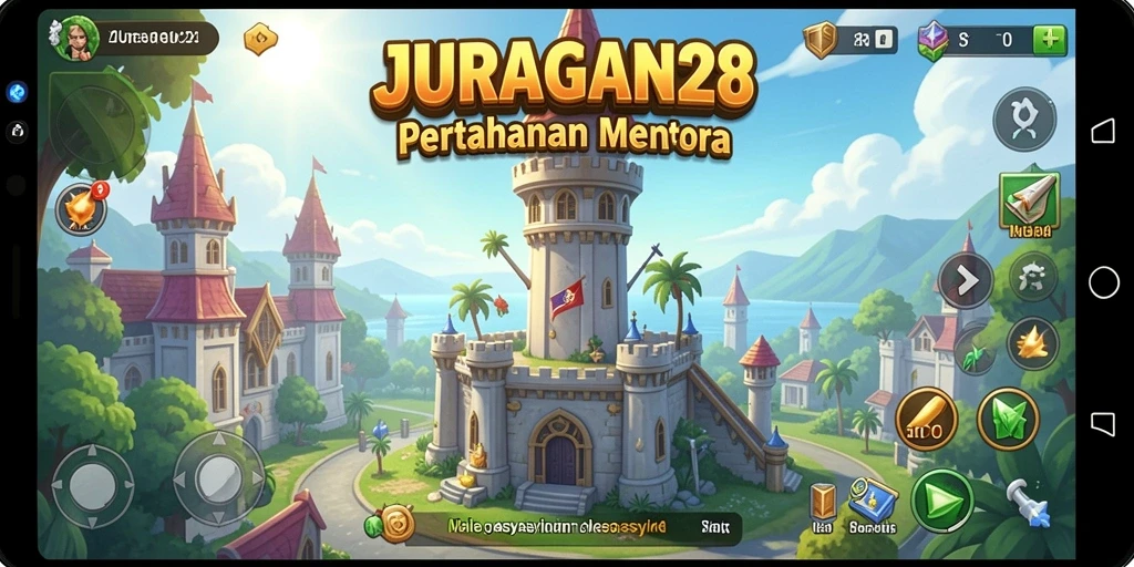 Gameplay seru JURAGAN28 dalam aksi Tower Defense.