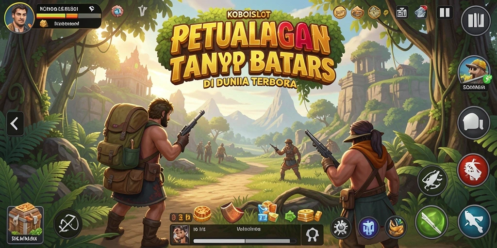 Tampilan menakjubkan dari gameplay Open World KOBOISLOT.