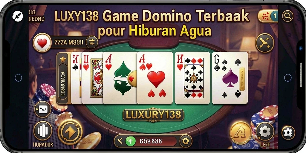Screenshot gameplay LUXURY138 menampilkan aksi seru permainan Domino.