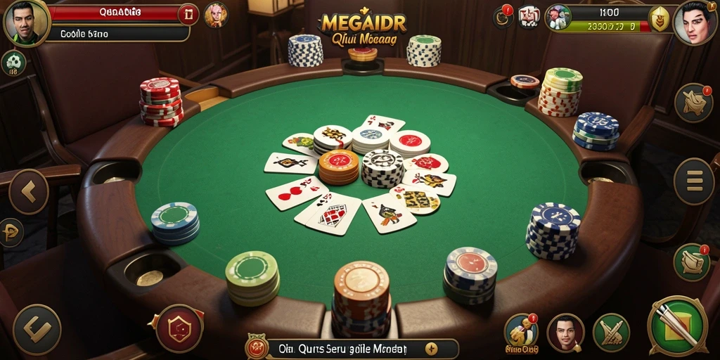 Screenshot gameplay QiuQiu yang seru dari MEGAIDR.