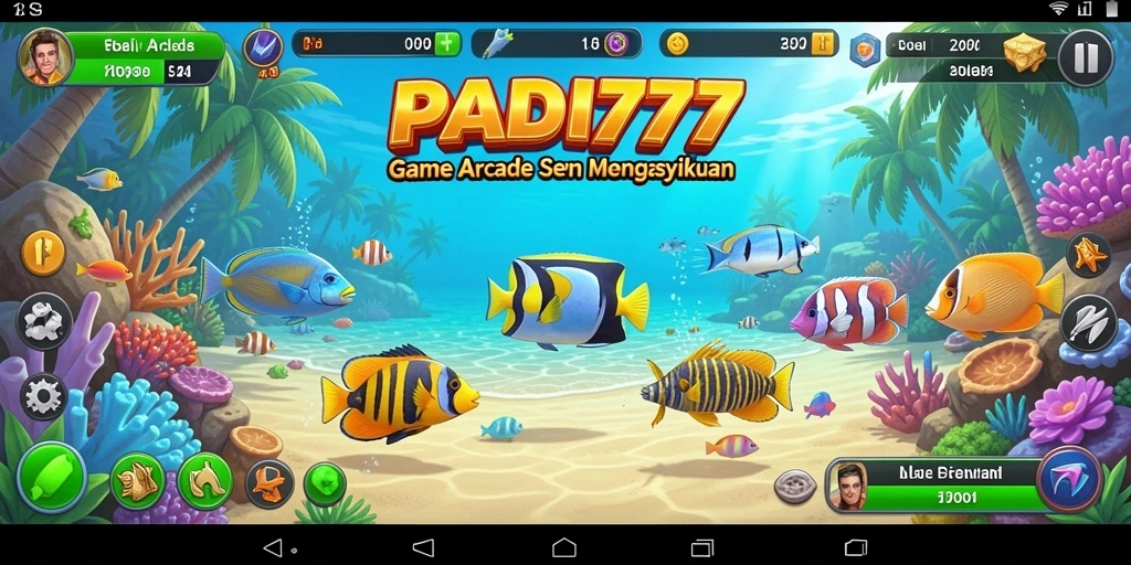 Tangkapan layar dari gameplay PADI777 yang seru dan dinamis.