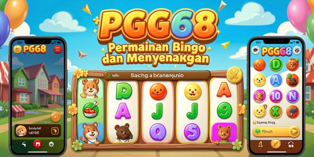 Tampilan gameplay seru dari PGG68 di arena Bingo.